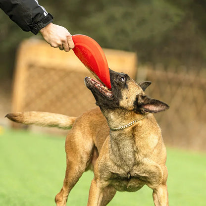 OnlinePetToys™- Dog rubber flying disc